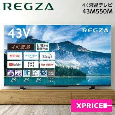 TVS REGZA 液晶テレビ 43M550M